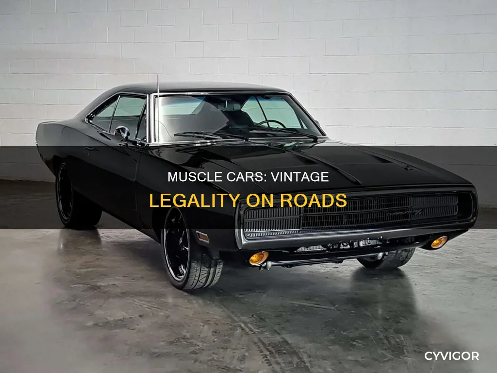 is vintage muscle legal