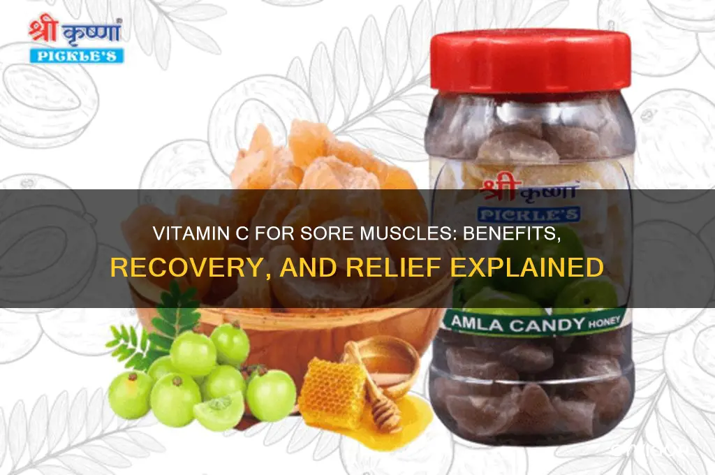 is vitamin c good for sore muscles