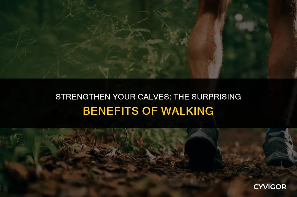 is walking good for calf muscles