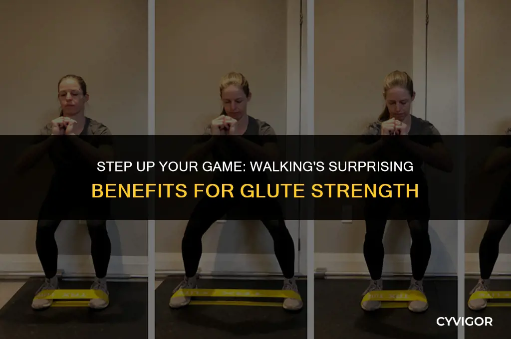 is walking good for glute muscles