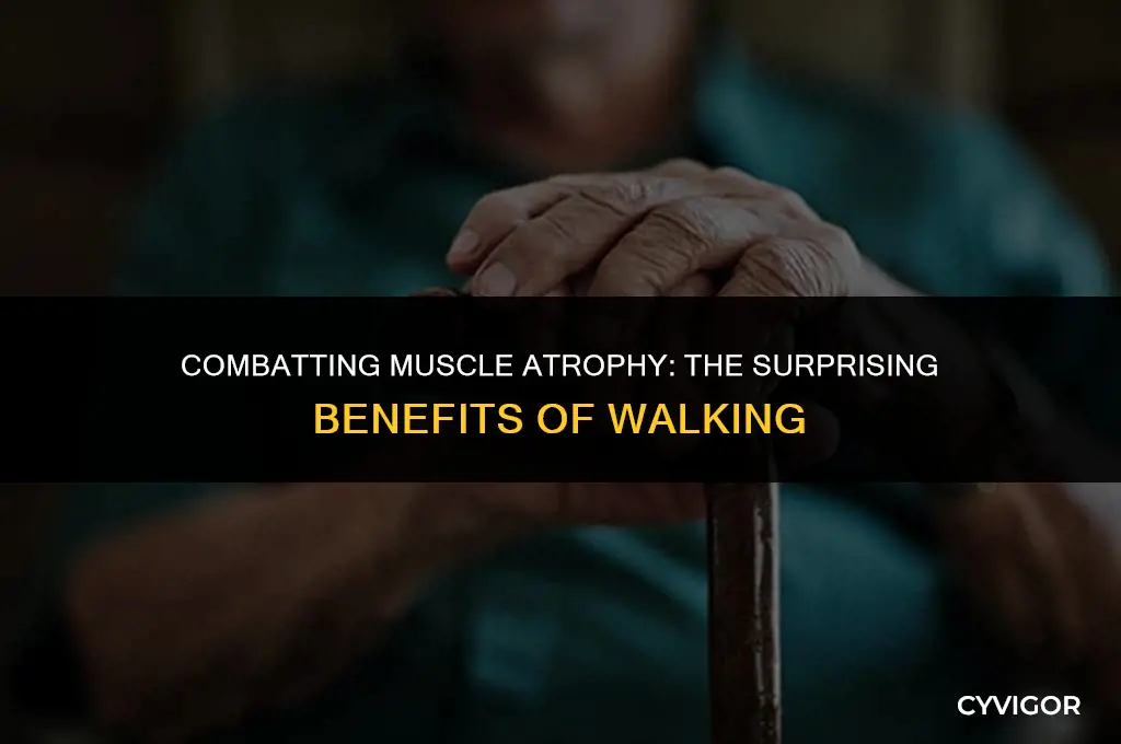 is walking good for muscle atrophy