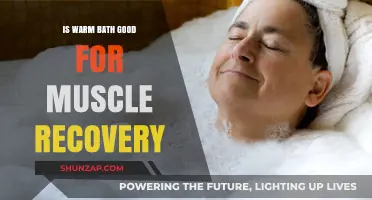 Soothing Sore Muscles: The Benefits of a Warm Bath for Recovery