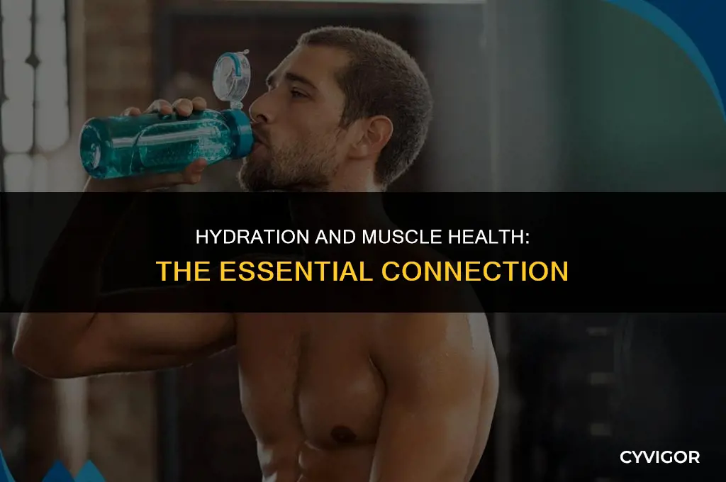 is water good for muscle