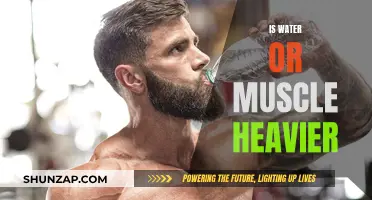 What's Heavier: Water or Muscle?