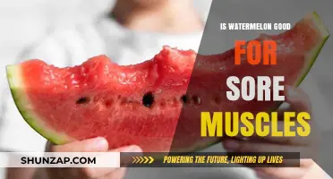Watermelon's Muscle Recovery Benefits: A Natural Remedy for Sore Muscles