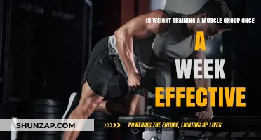 Is Weekly Weight Training Enough for Optimal Muscle Growth?