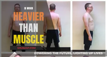Wood vs Muscle: The Weight Debate