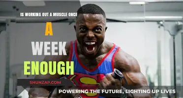 Is Weekly Muscle Training Sufficient for Optimal Growth and Strength?
