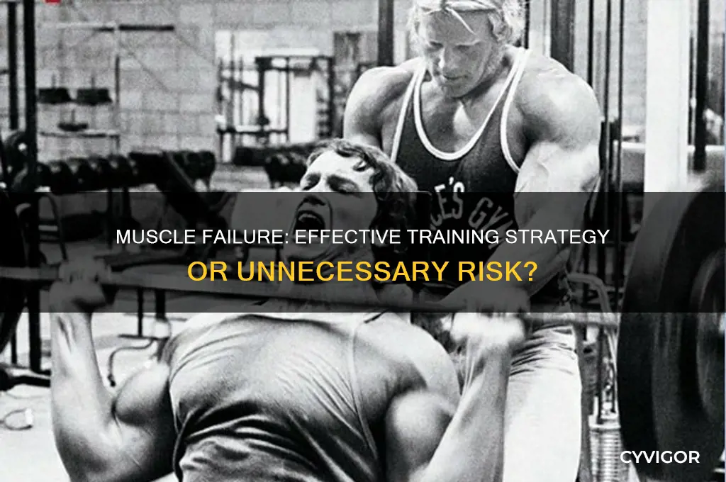 is working to muscle failure a good thing