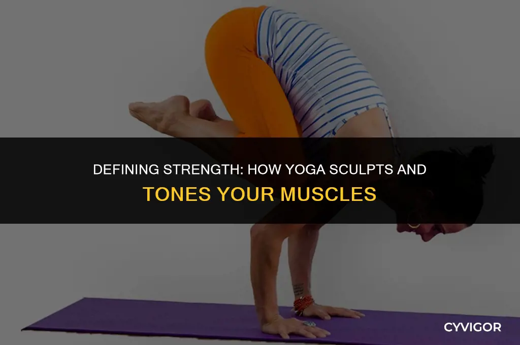 is yoga good for muscle definition