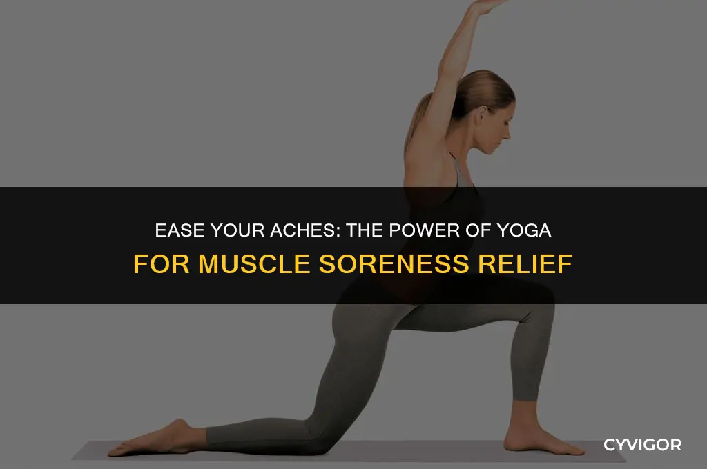 is yoga good for muscle soreness