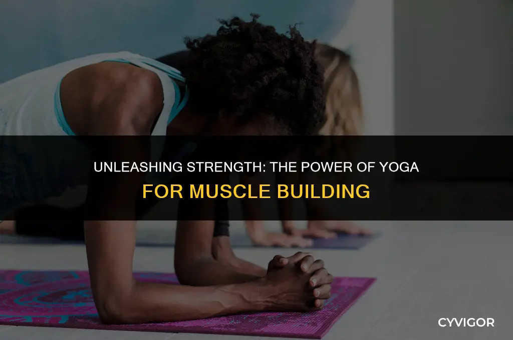 is yoga good for muscle strength