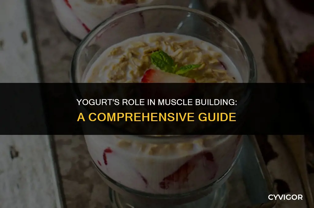 is yogurt good for muscle building