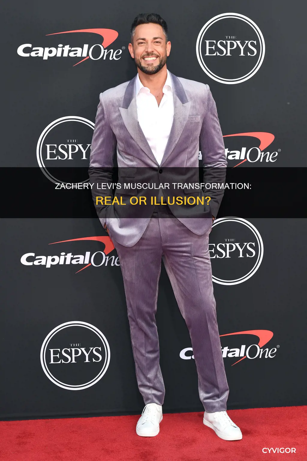 is zachery levi that muscled