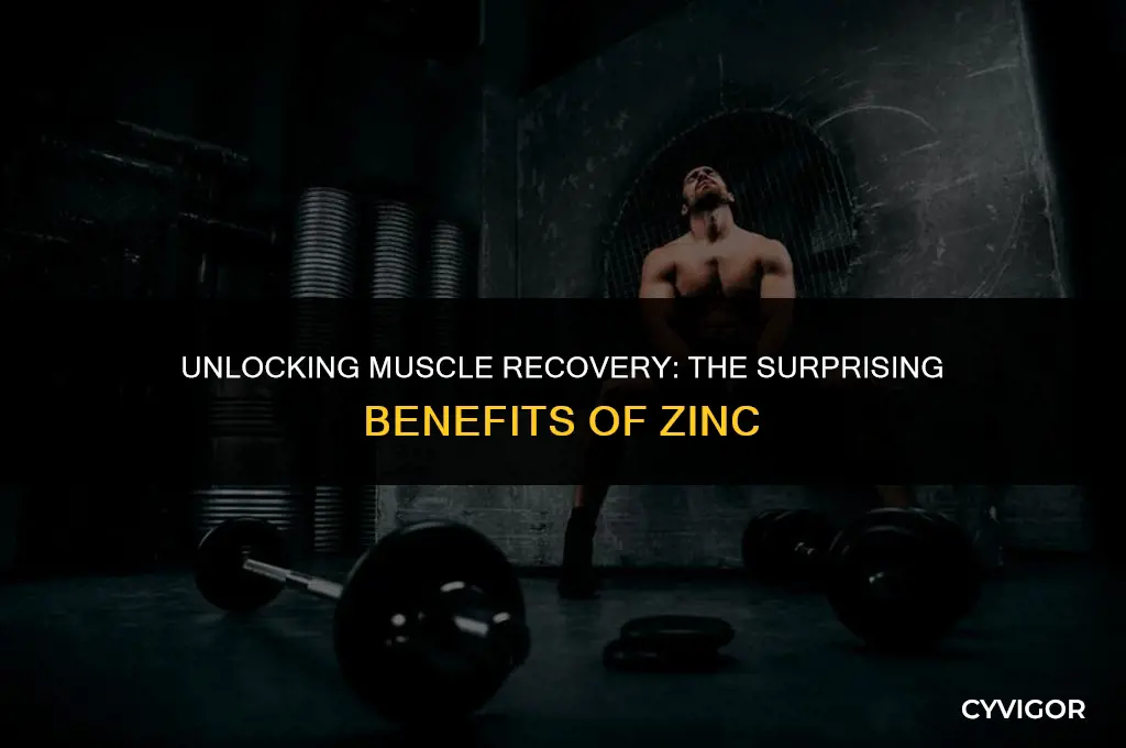 is zinc good for muscle recovery