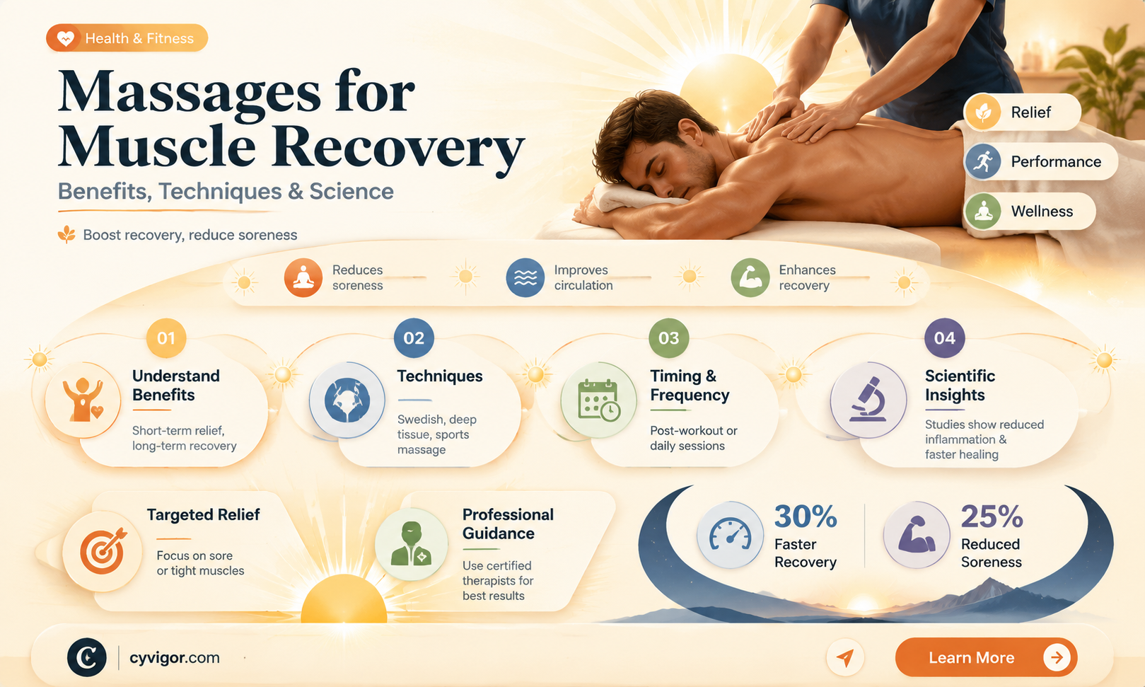 are massages good for muscle recovery
