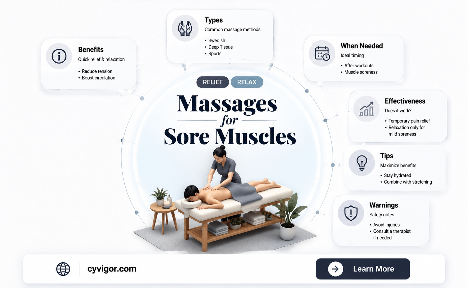 are messages good for sore muscles from exercise