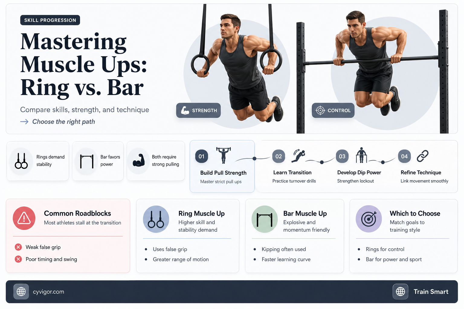 are ring muscle ups easier