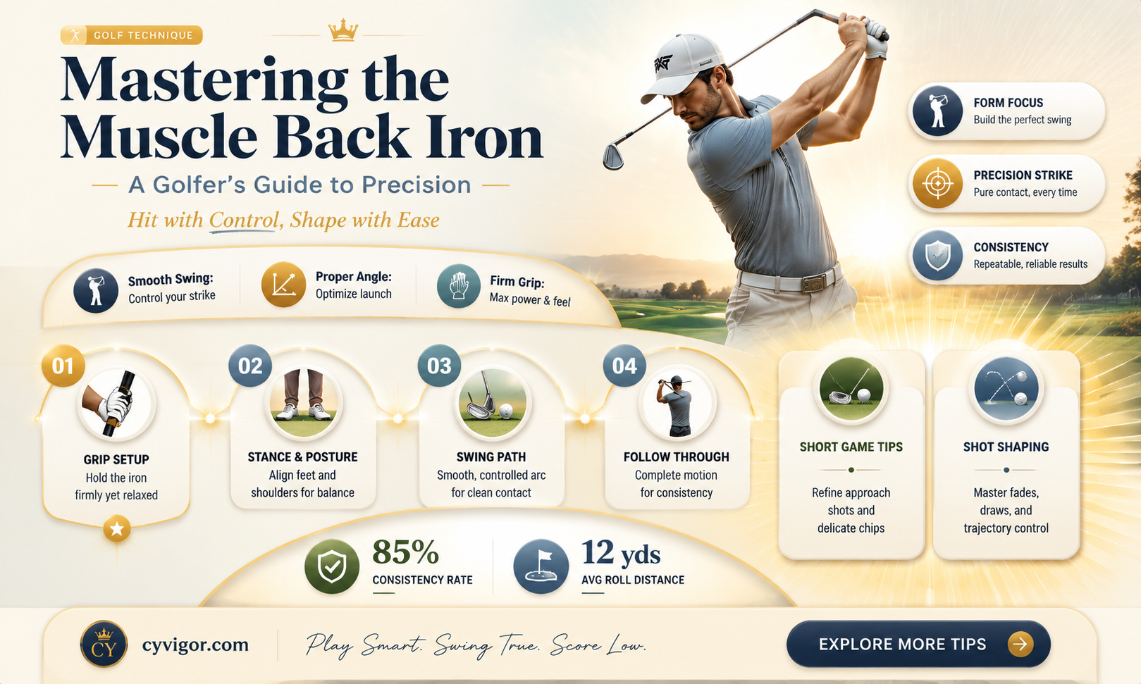 are muscle back irons hard to hit