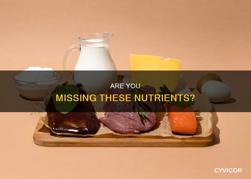 may cause anemia or muscle twitching if missing