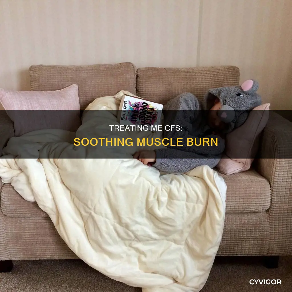 me cfs muscle burn trea