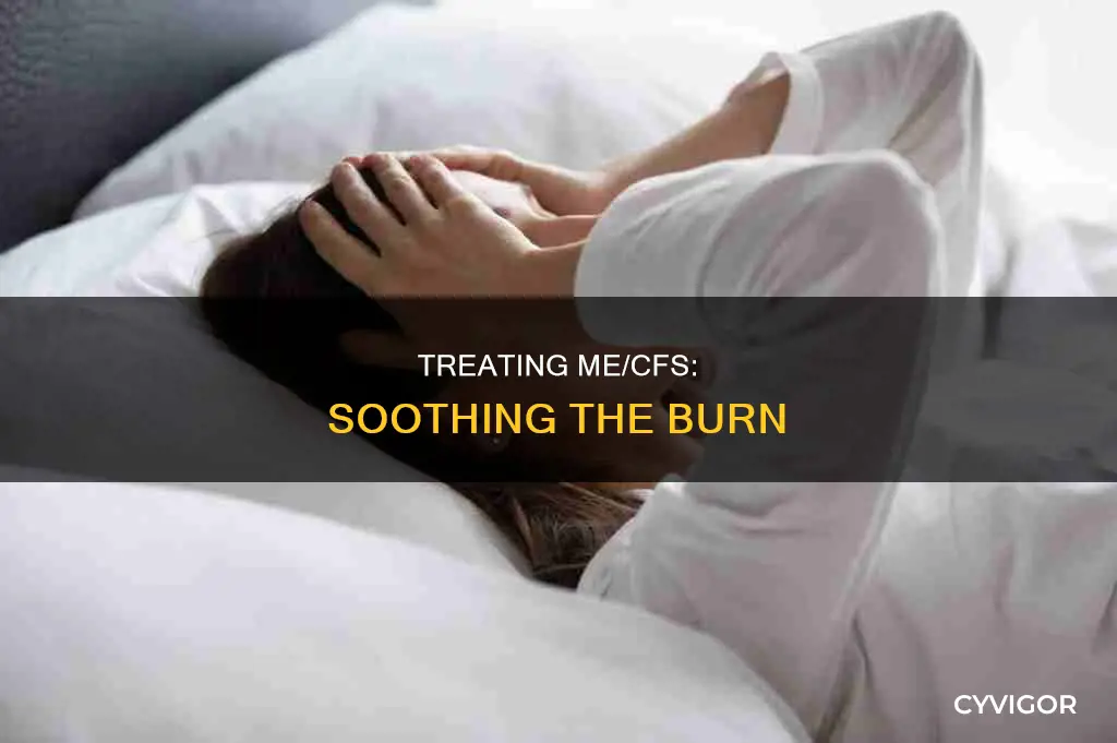 me cfs muscle burn treat