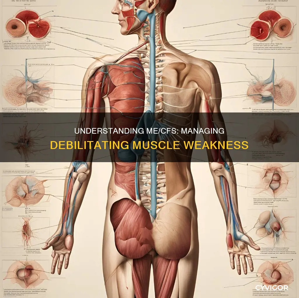 me cfs muscle weakness