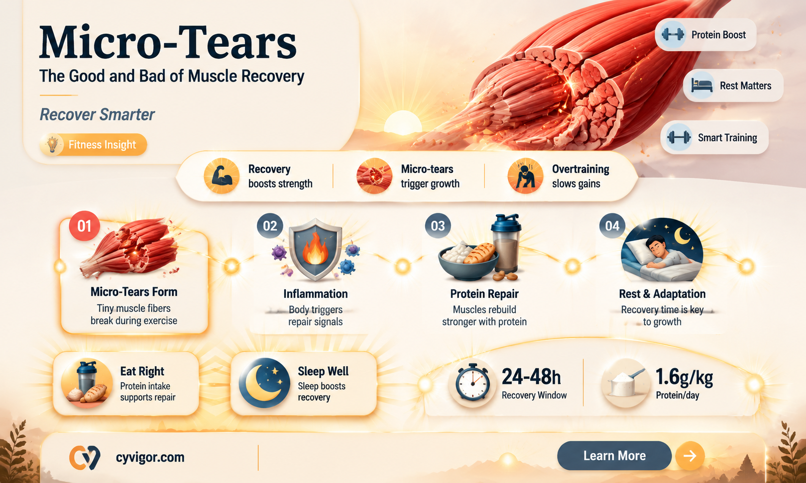 are muscle micro tears bad