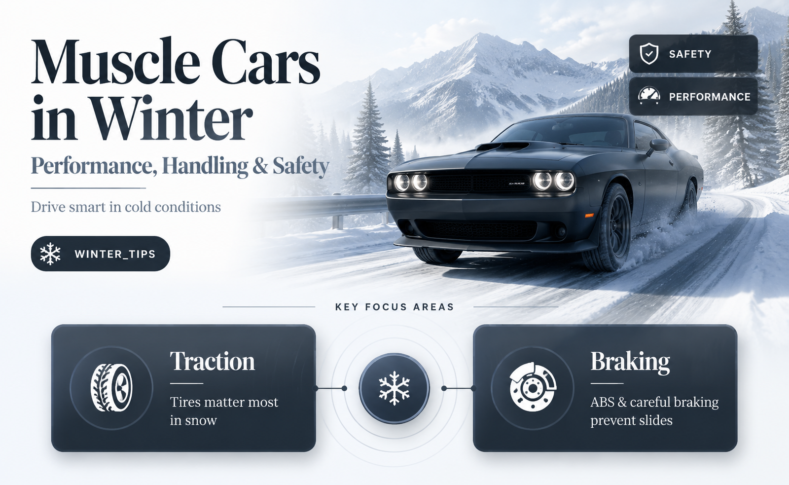 are muscle cars good in the winter