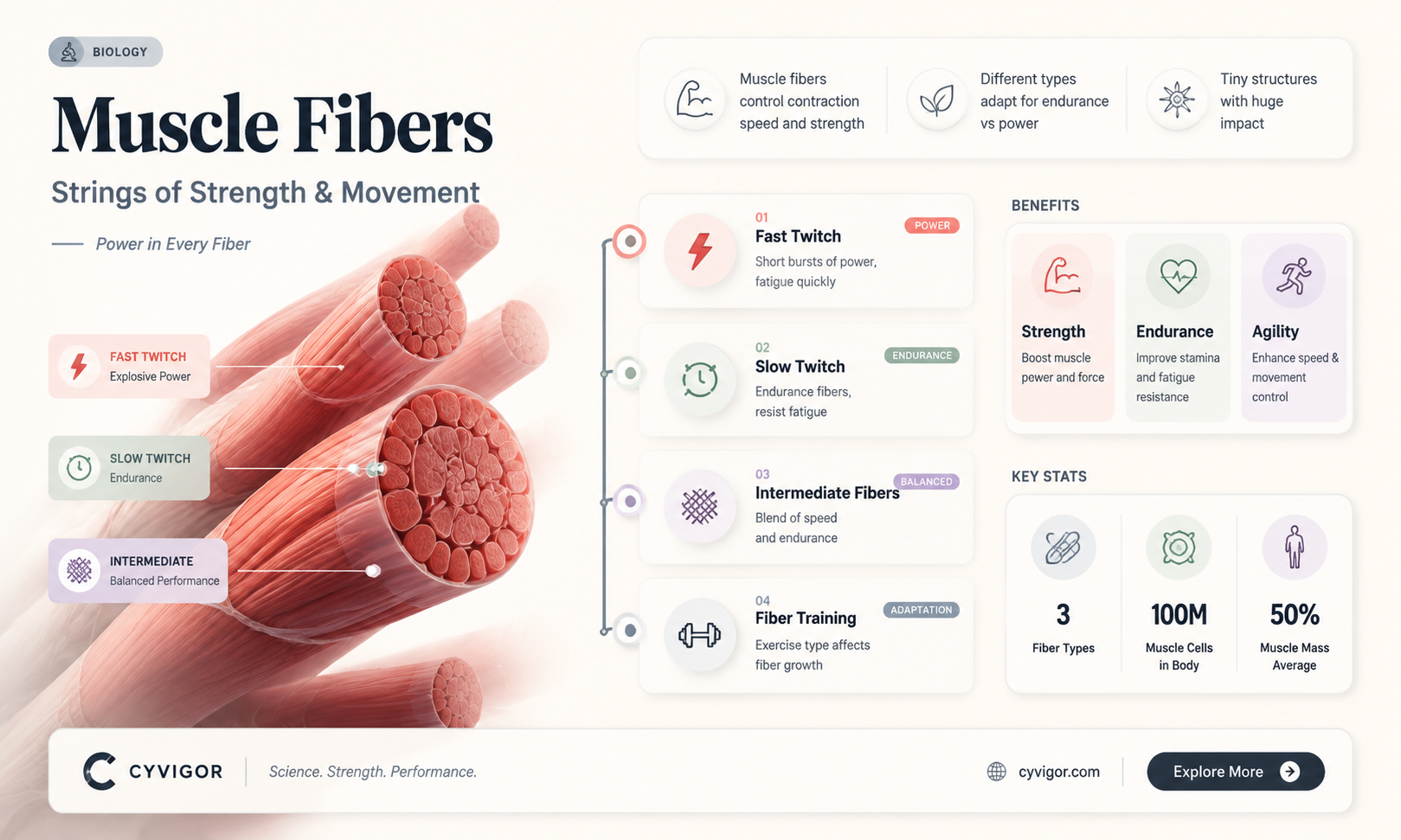 are muscle fibers like strings