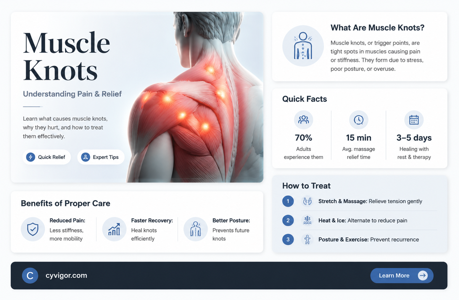are muscle knots painless
