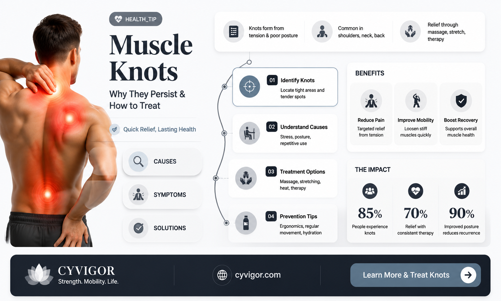 are muscle knots permanent