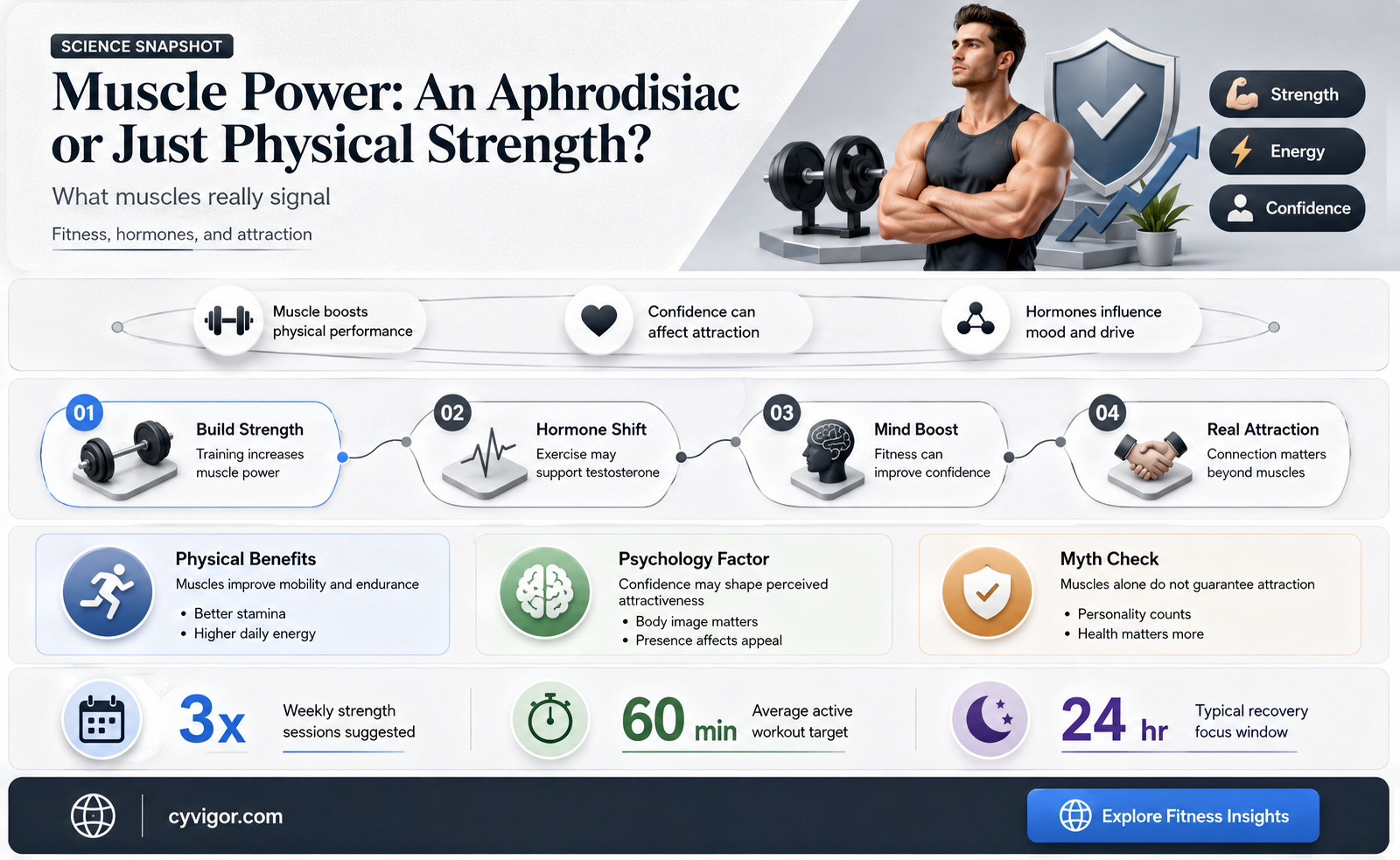 are muscles an aphrodisiac