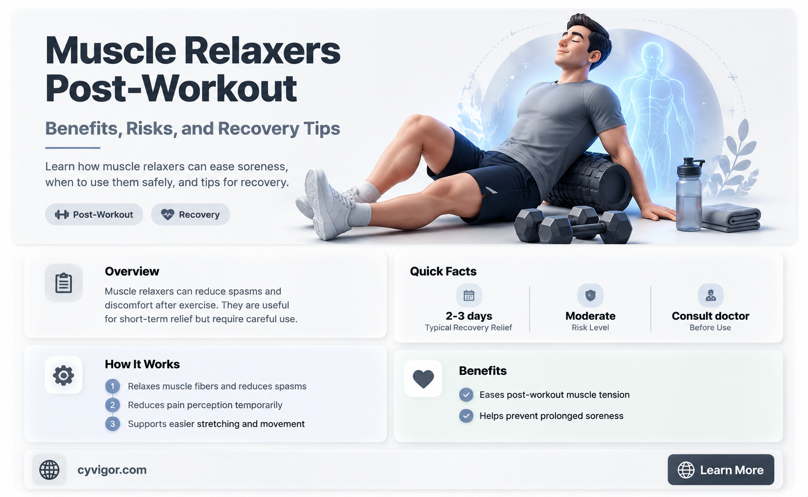are muscle relaxers good after workout