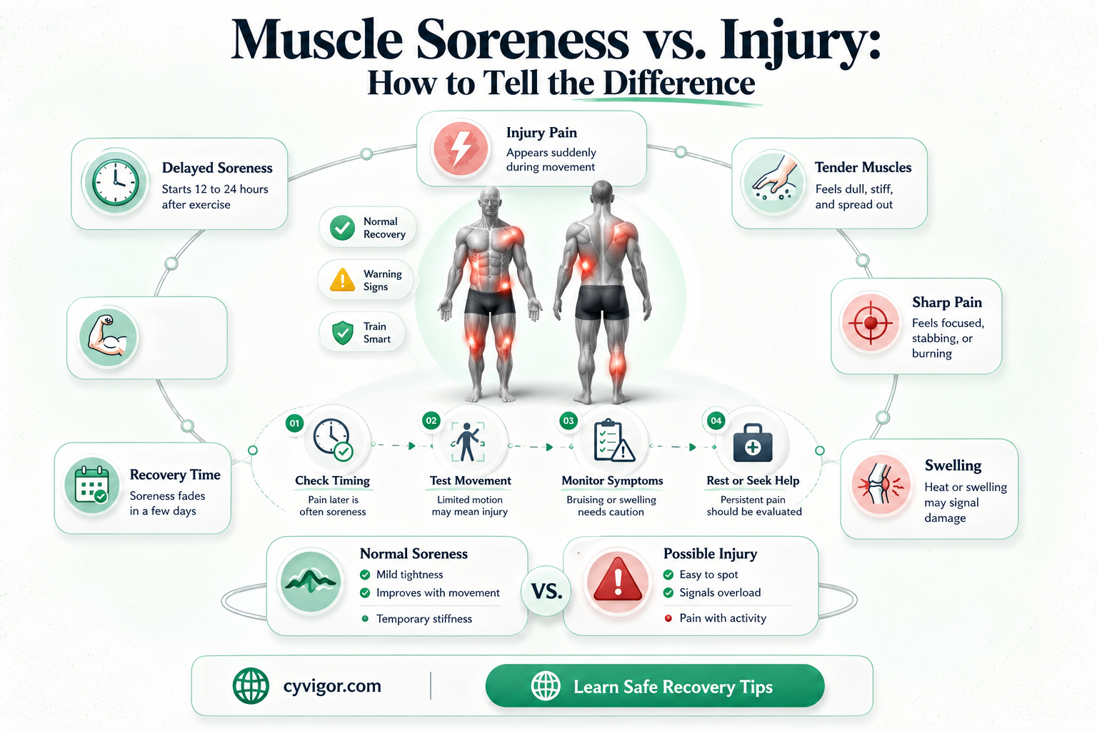 are my muscles sore or hurr