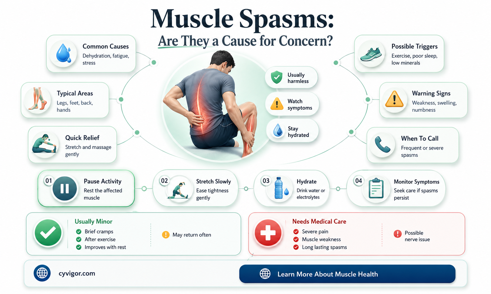 are muscle spasisms dangerous