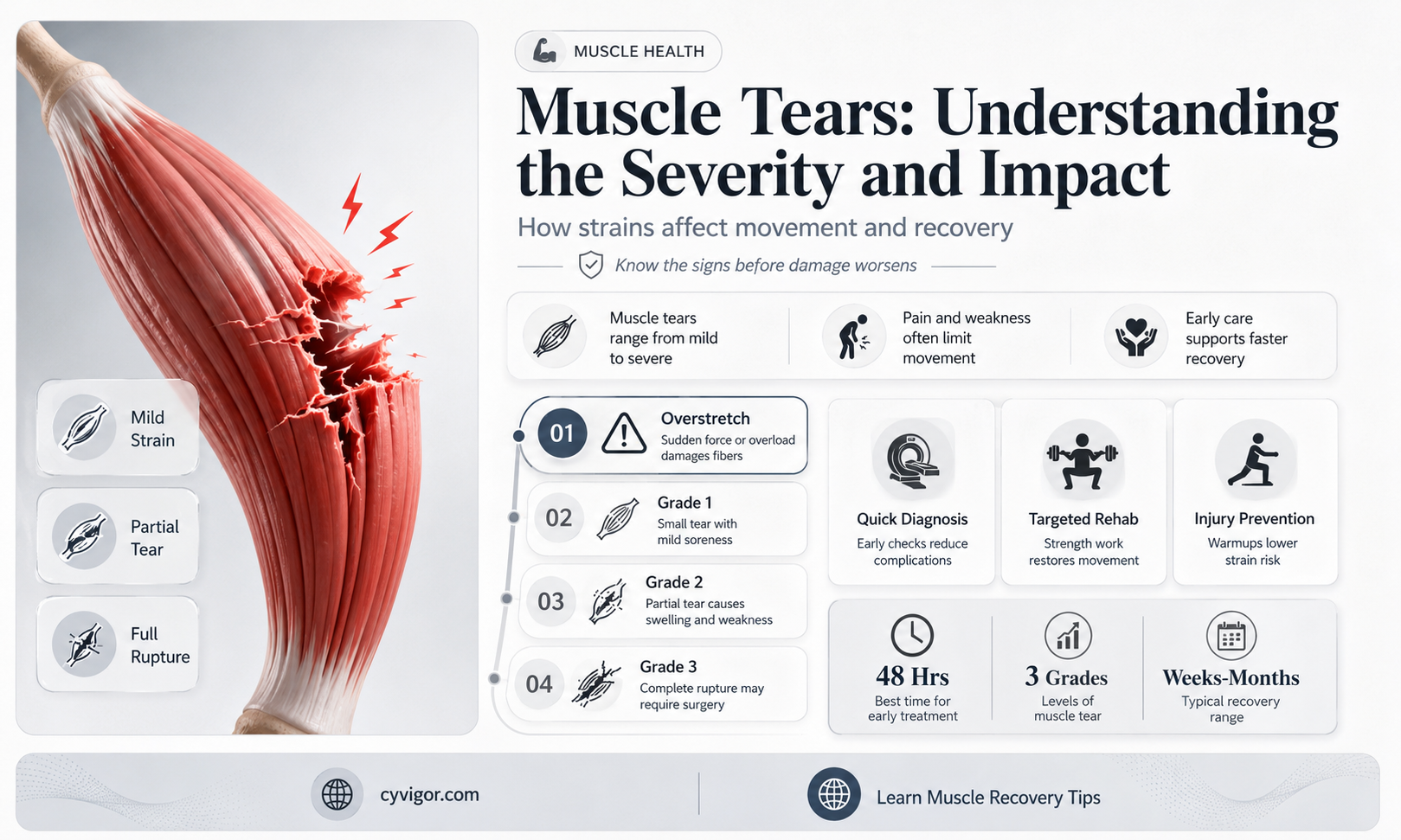 are muscle tears bad