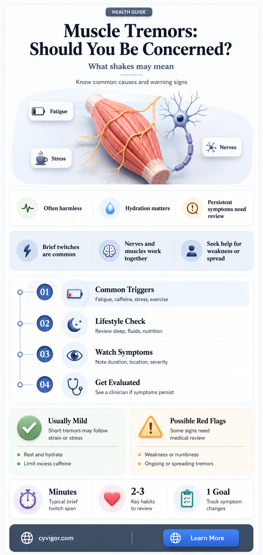 are muscle tremors normal