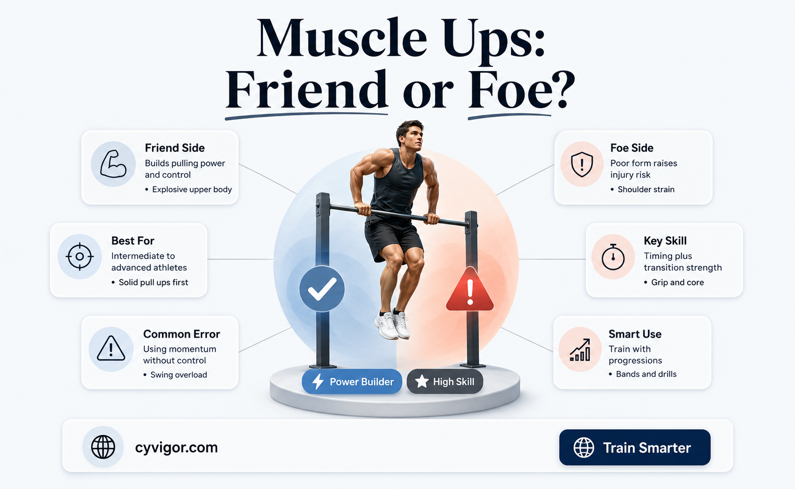 are muscle ups bad