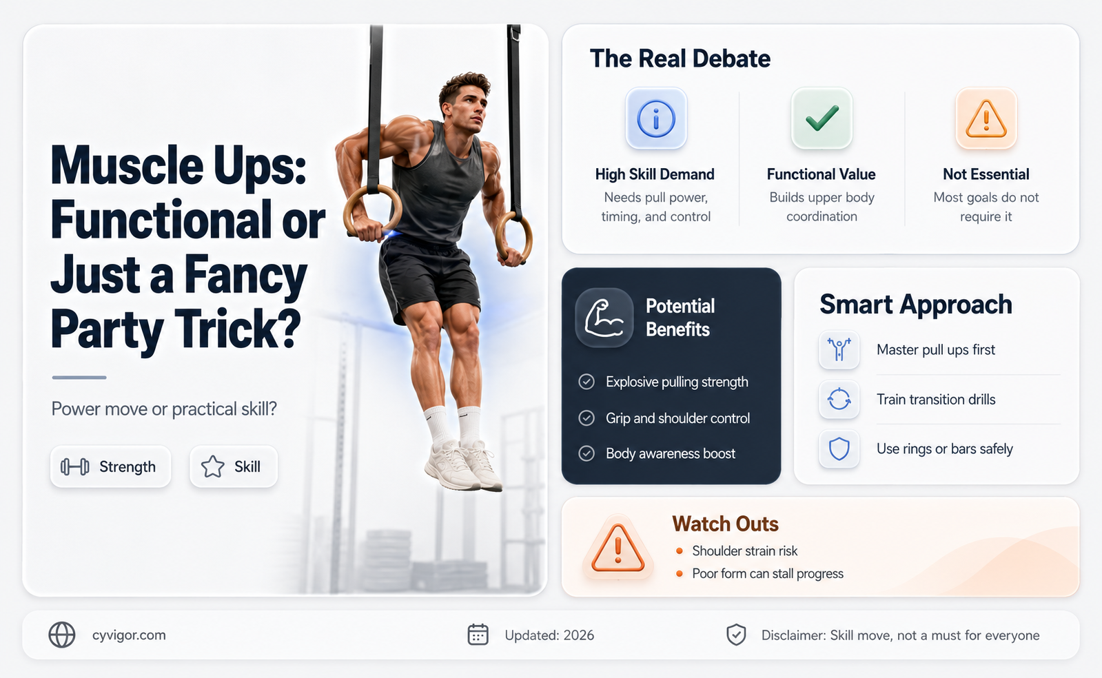 are muscle ups functional