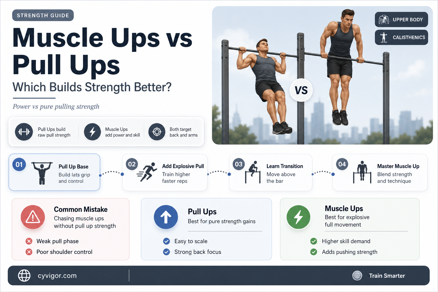 are muscle ups better than pull ups