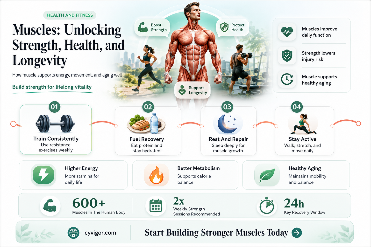 are muscles good