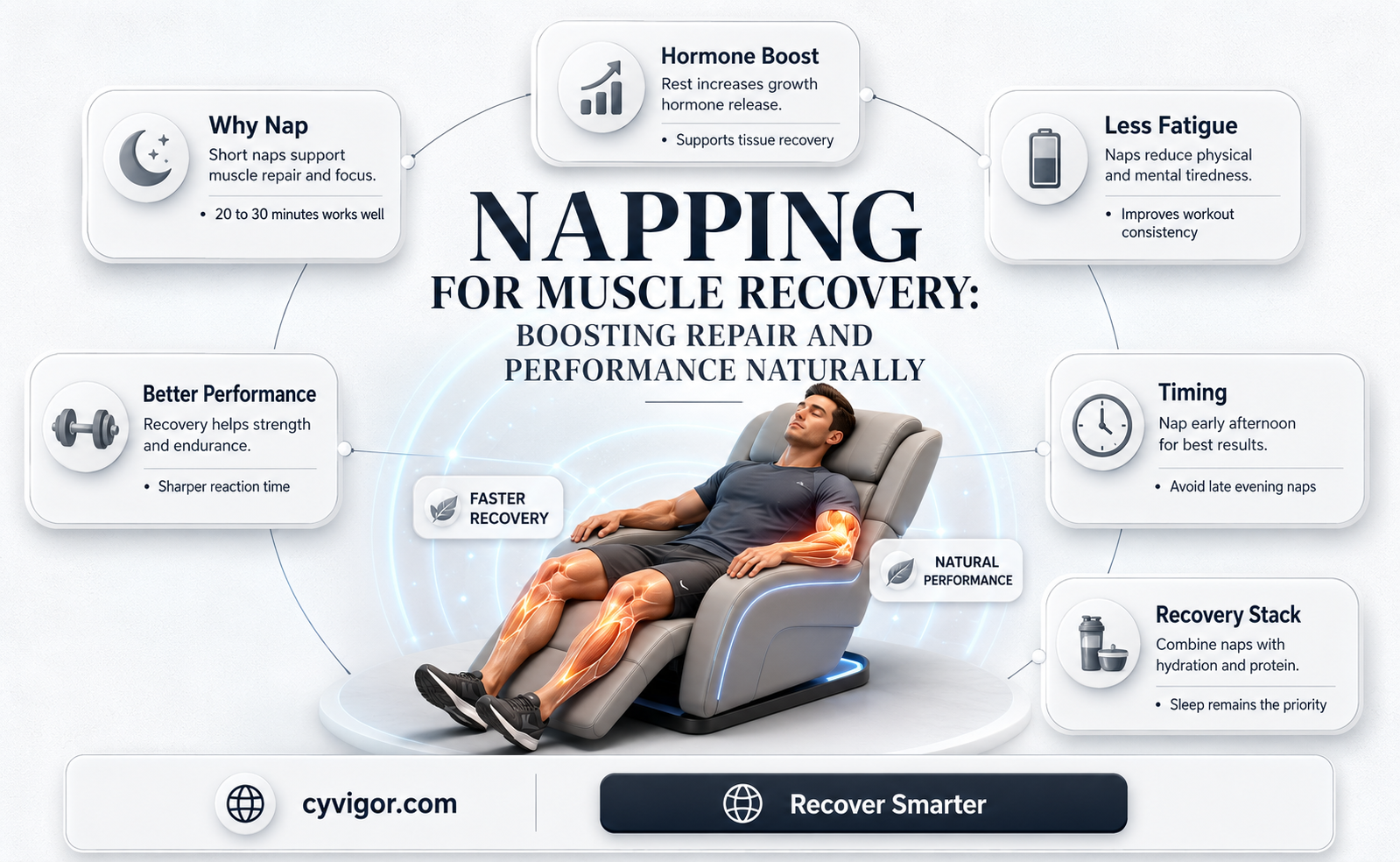 are naps good for muscle recovery