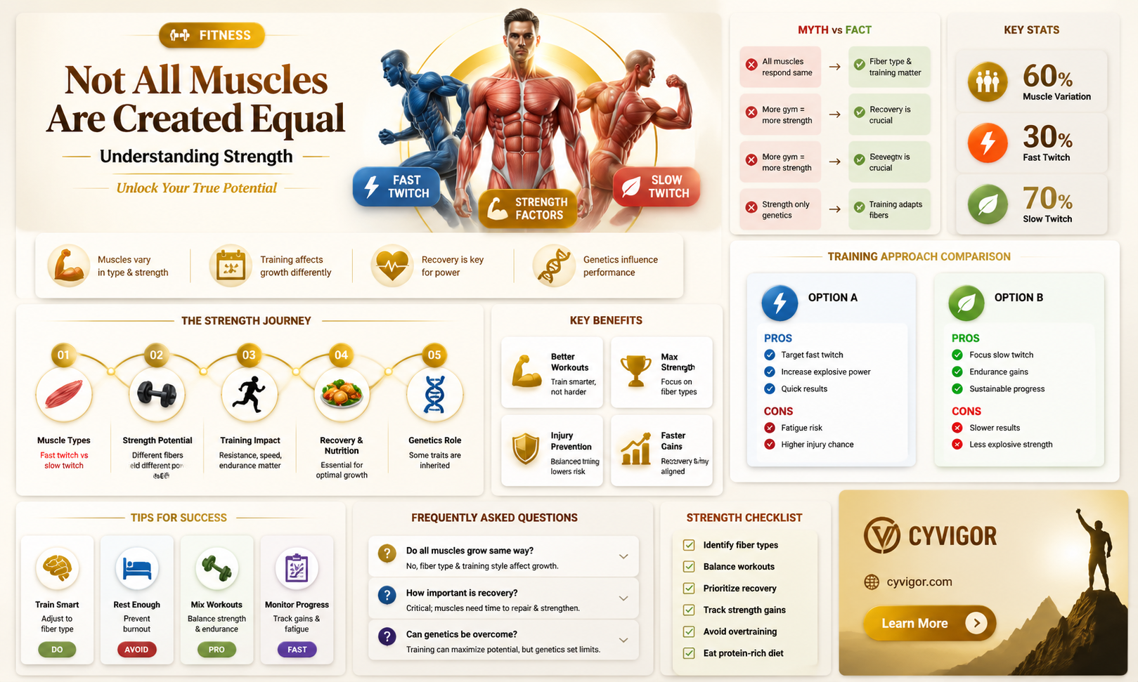 are all muscles strong