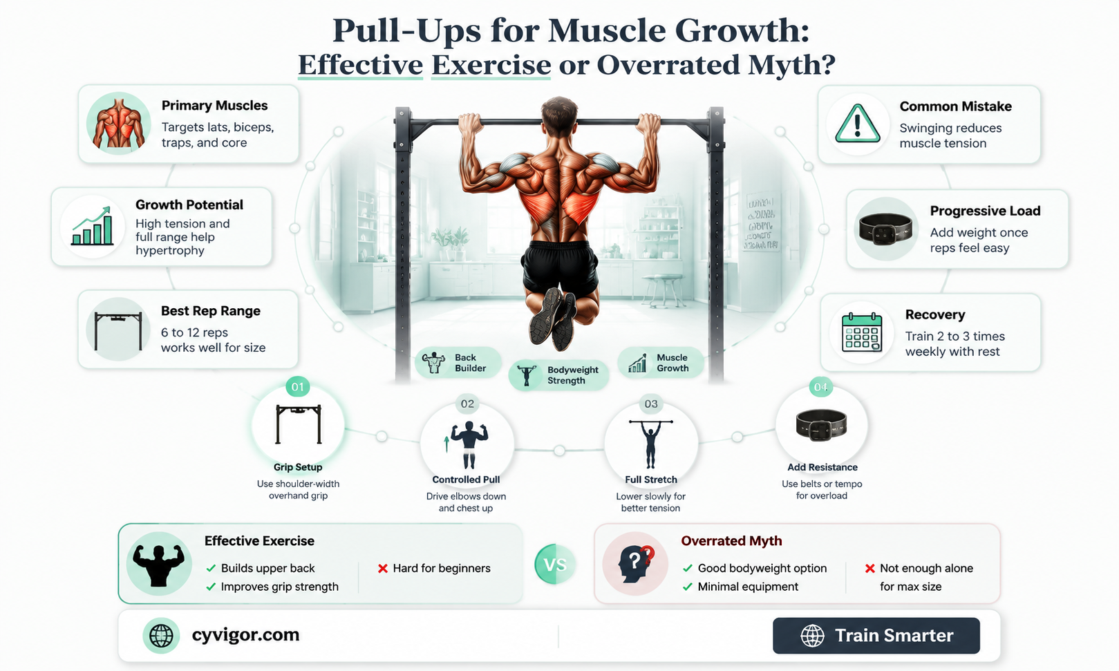are pull ups good for muscle growth
