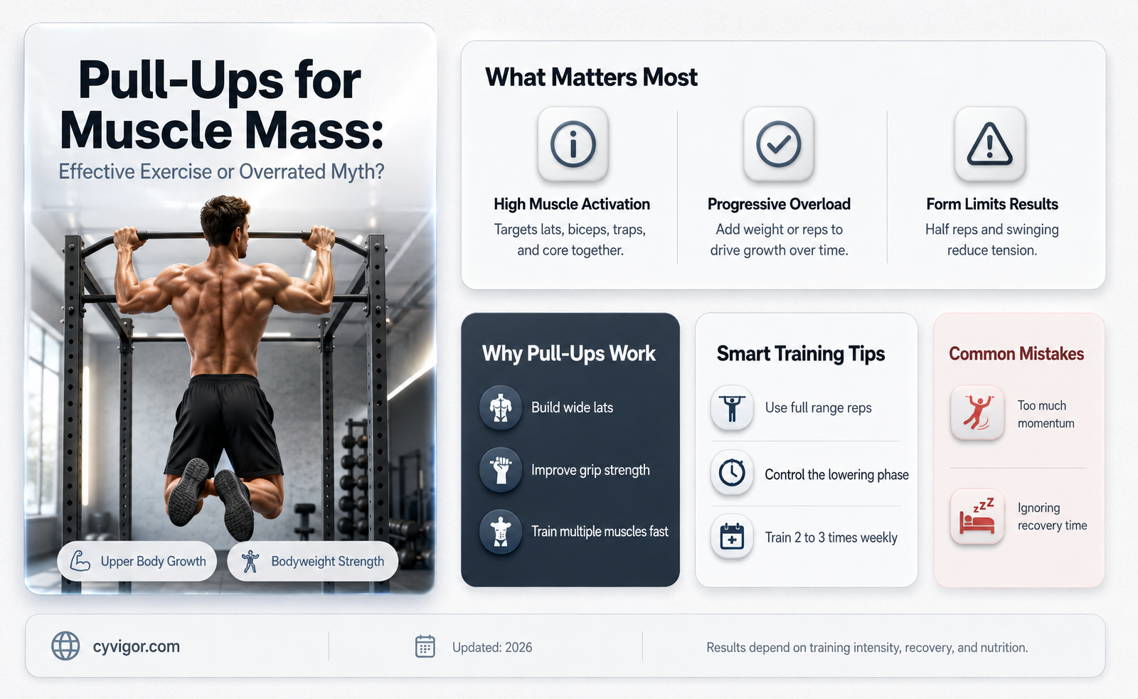 are pullups good for gaining muscle mass