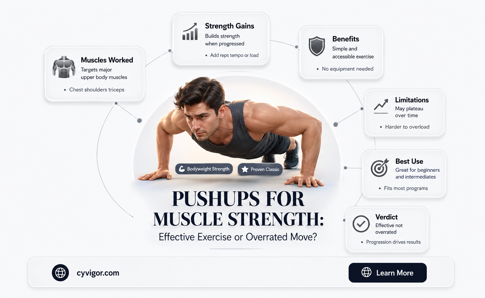 are pushups good for muscle strengthening