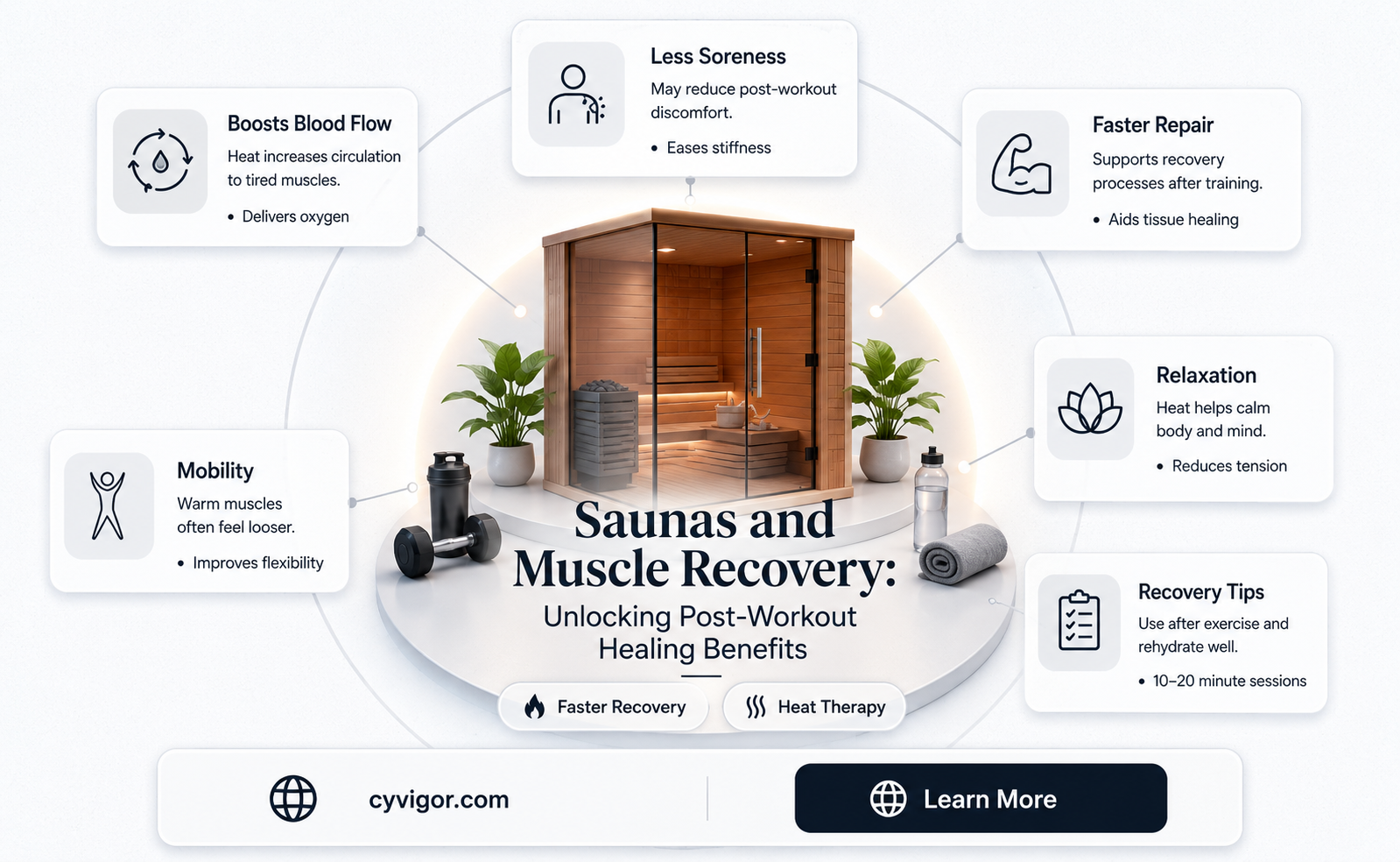 are saunas good for muscle recovery
