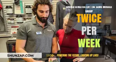 Should Athletes Train the Same Muscle Group Twice Weekly?