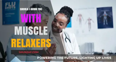 THC and Muscle Relaxers: Potential Risks and Safe Usage Tips